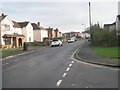 Looking from Owen Road along Chadwick Road