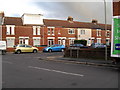 Looking from Newtown Road into The Crescent