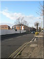 Approaching the junction of Leigh Road and Smithe Close