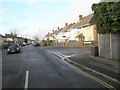 Approaching the junction of Kipling  Road and Drinkwater Close