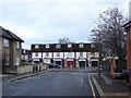 TQ5590 : Terraced housing at Queens Park Road by Ian Paterson