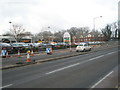 Looking across Woodside Avenue towards Comet