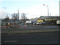 Roadworks at the junction of Woodside Avenue and Woodside Road