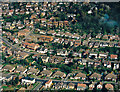 Aerial view of South Benfleet suburbia