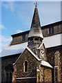 Detail of Needham Market church