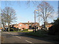 Approaching the junction of  Ruskin  Road and St Catherine