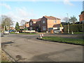 Approaching the junction of  Ruskin  Road and Lawn Road