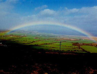 Q6709 : Dingle Peninsula - Rainbow from N86 viewpoint by Joseph Mischyshyn