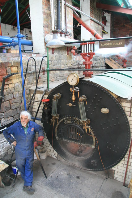 Cornish boiler, Bancroft Mill