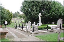 SP4414 : St Martin, Bladon, Oxon - Churchyard by John Salmon