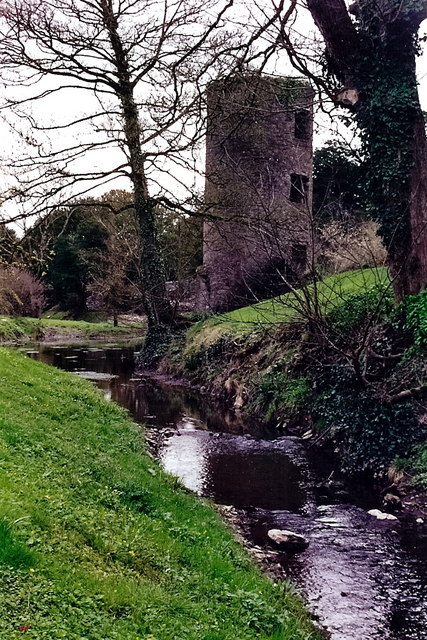 Blarney Castle Grounds - Stream & Tower