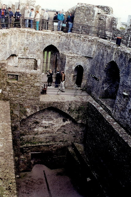 Blarney Castle interior from top floor