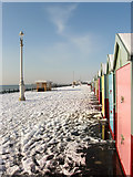 TQ2704 : Beach Huts, Western Esplanade by Simon Carey