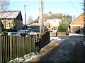 Looking from Westfields into Roke Lane