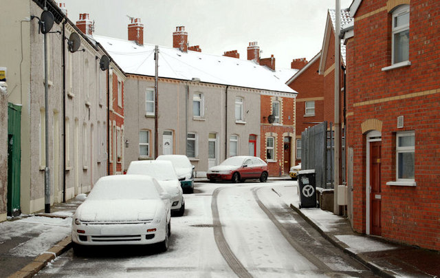 December snow, Belfast  2009-4