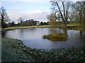 Lake in the grounds of Aston Hall