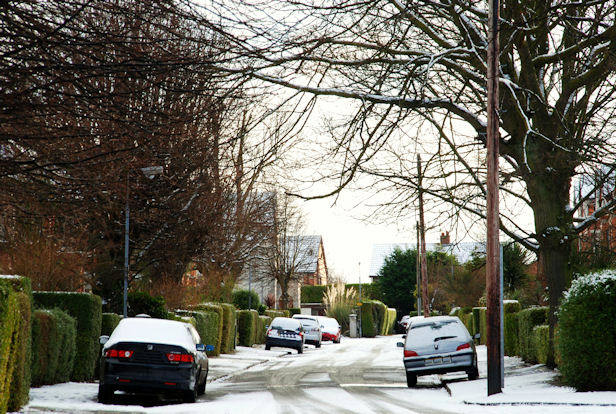 December snow, Belfast 2009-9