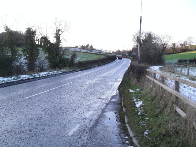 Saintfield Road at Ballycarngannon