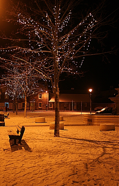 Christmas Lights in the Square