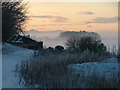 Winter Sunset at Mill of Tolquhon, near Tarves