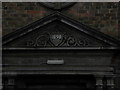 Over the main door at the Disused Ewart Liddell Weaving Factory, Donaghcloney.