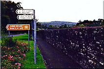 G8002 : Boyle - Road signs near Boyle Abbey by Joseph Mischyshyn