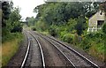 The line crosses Paganhill Lane at Cainscross