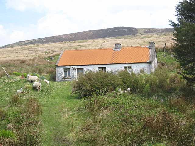 Cottage on the slopes of Carrane Hill