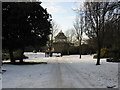 Wigan - Mesnes Park In The Snow