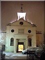TQ2685 : St John's Church with snowfall, Downshire Hill NW3 by Robin Sones