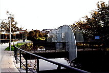 M2925 : Galway - Corrib Walk and footbridges to apartments by Joseph Mischyshyn