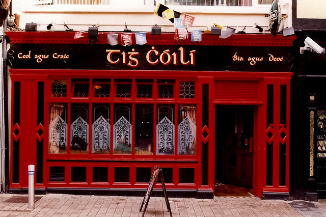Galway - Tigh Cóilí Pub along Shop Street