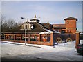 The Ambedkar Nagar Buddhist temple