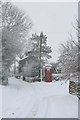 Telephone Box in the snow, Braythorn