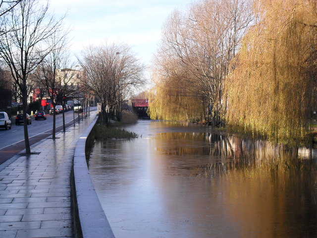 Winter on the Grand Canal, Dublin