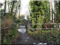 Footbridge over Tilling Bourne on the A281