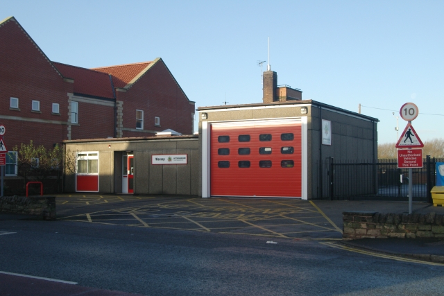 Warsop Fire Station © Kevin Hale :: Geograph Britain And Ireland