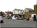 Charity shop back entrance, Middle Street car park