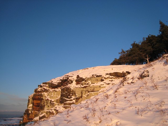 Highcliff Nab In The Snow © Philip Barker Geograph Britain And Ireland 3610