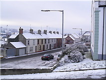 J2053 : Snowy Christmas on Cross Lane, Dromore by Dean Molyneaux
