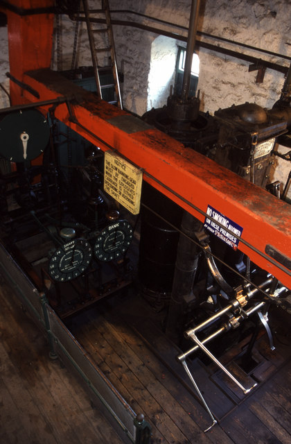 Durham type steam winding engine, Beamish Museum