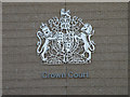 Royal Arms on the Crown Court, East Road