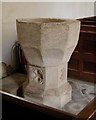 St Michael, Begbroke, Oxon - Font