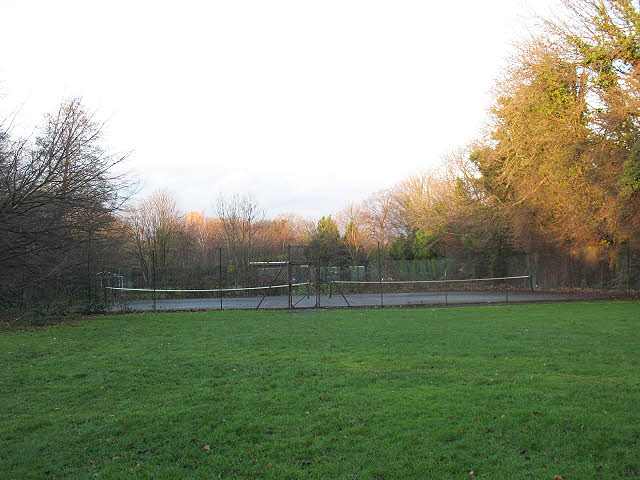 Tennis courts, Ladywell Fields