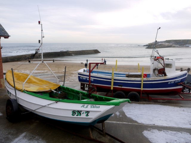 'James Denyer' coble fishing boat, Â© Andrew Curtis cc 