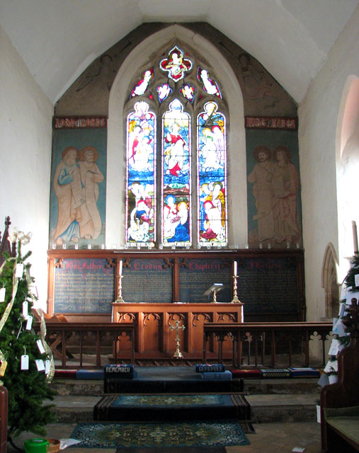 St Andrew's church - the chancel