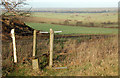 Stile on footpath to Wolfhampcote near Staverton Hall