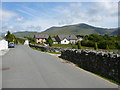 The road leading east into Nebo