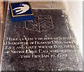 St Peter, Stoke Lyne, Oxon - Ledger slab