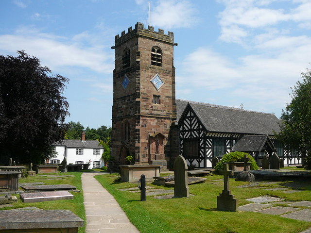 The church at Lower Peover © Colin Park :: Geograph Britain and Ireland